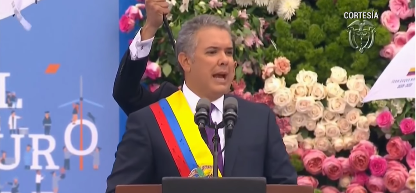 (El Colombiano) Duque hizo un llamado a la unidad de la Nación