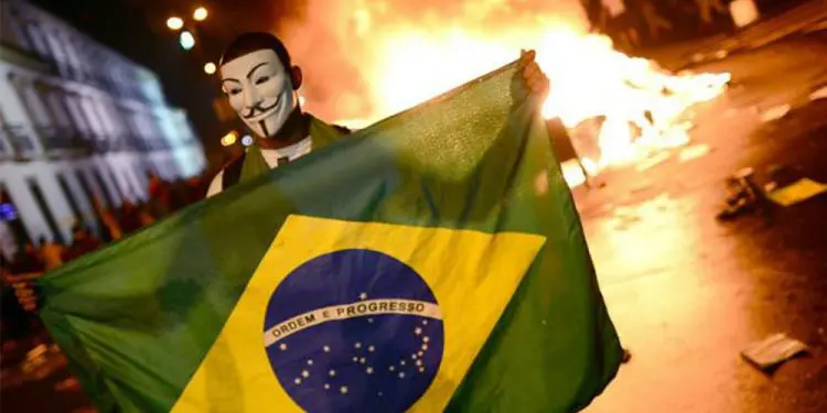 Disturbios Brasil: un golpe a la democracia