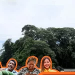 Saludo de Cedetrabajo a MAGMA Movimiento Ambiental con imagen de comunidad frente a un paisaje natural