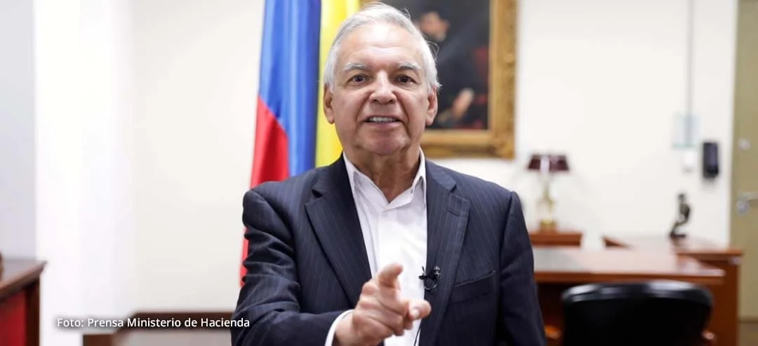 Ministro de Hacienda Ricardo Bonilla comenta sobre la reducción de la inflación en Colombia.