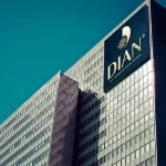 Edificio de la DIAN en Colombia relacionado con el régimen simple de tributación y la aplicación de una tarifa progresiva para el impuesto de renta de las empresas.