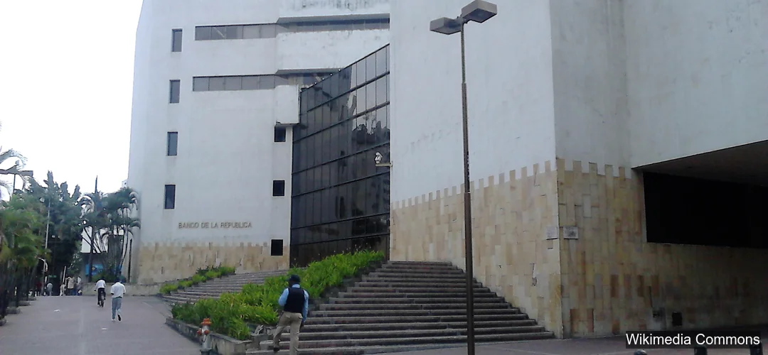 Sede del Banco de la República en Valledupar en contexto de política monetaria