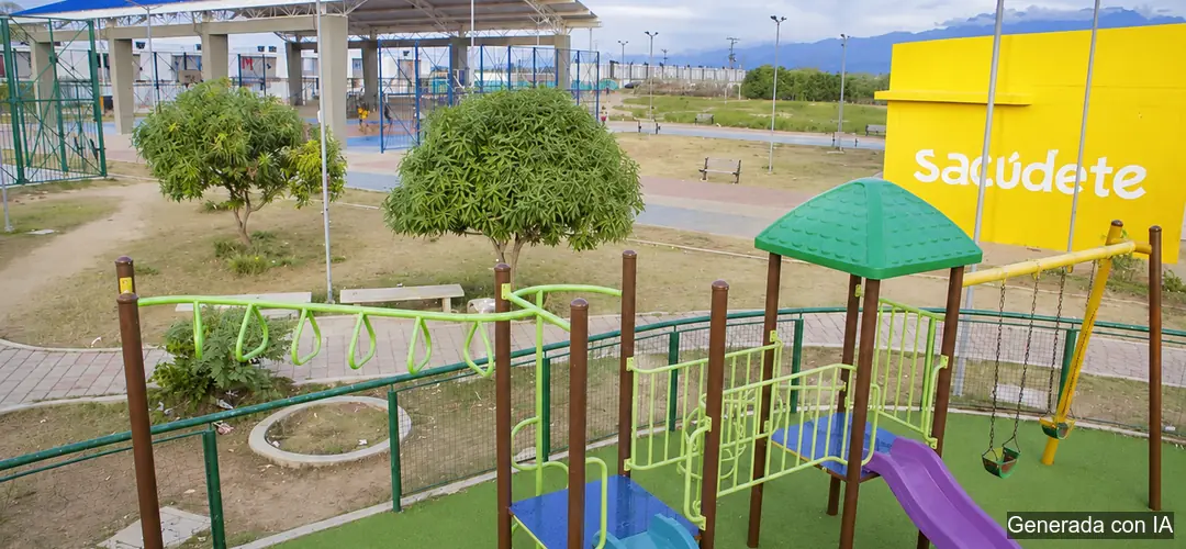 Parque Sacúdete en Leticia bajo vigilancia de veedurías ciudadanas
